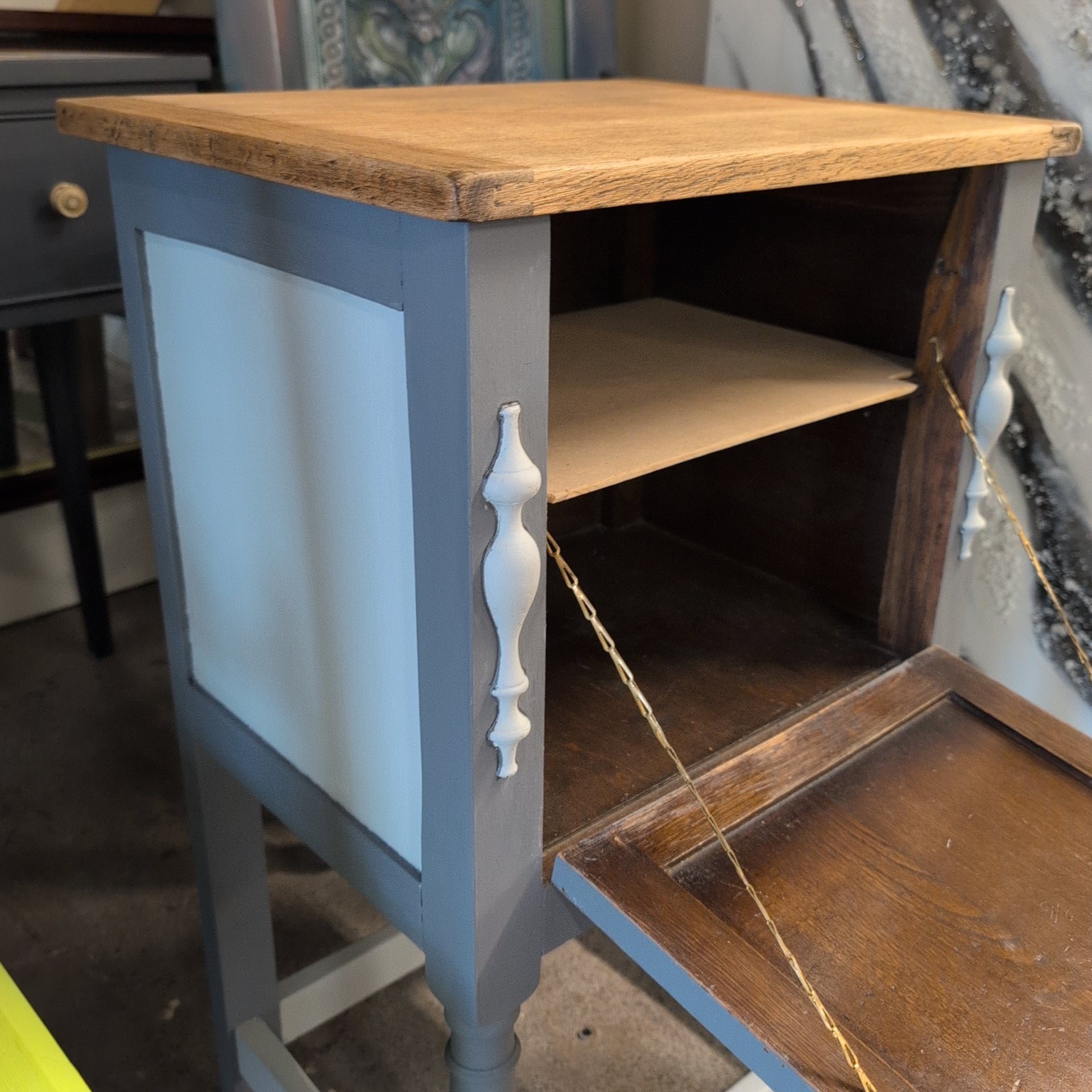 Upcycled Cabinet by our Volunteer Liam